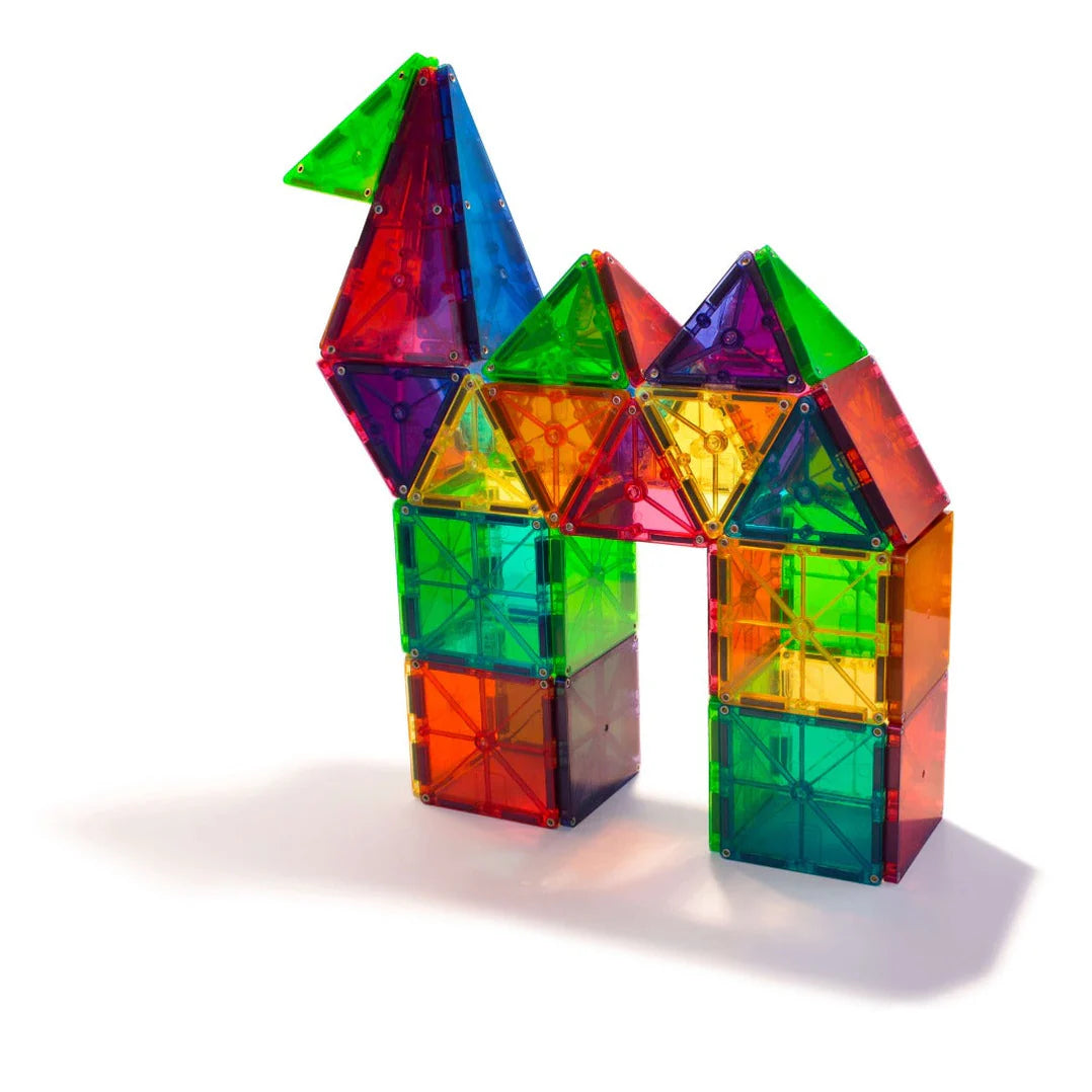 MAGNA-TILES® Clear Colors - Set van 100 stuks