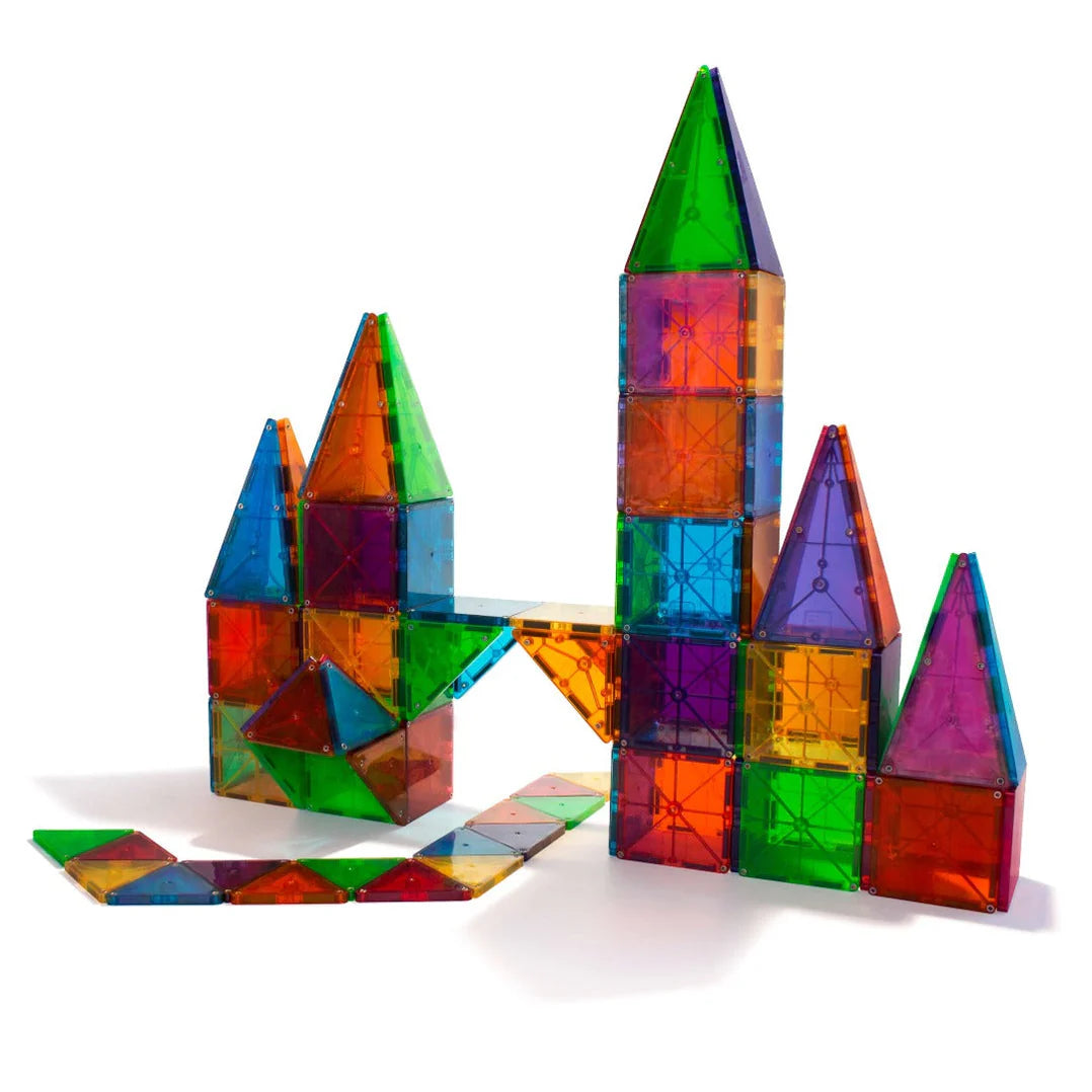MAGNA-TILES® Clear Colors - Set van 100 stuks