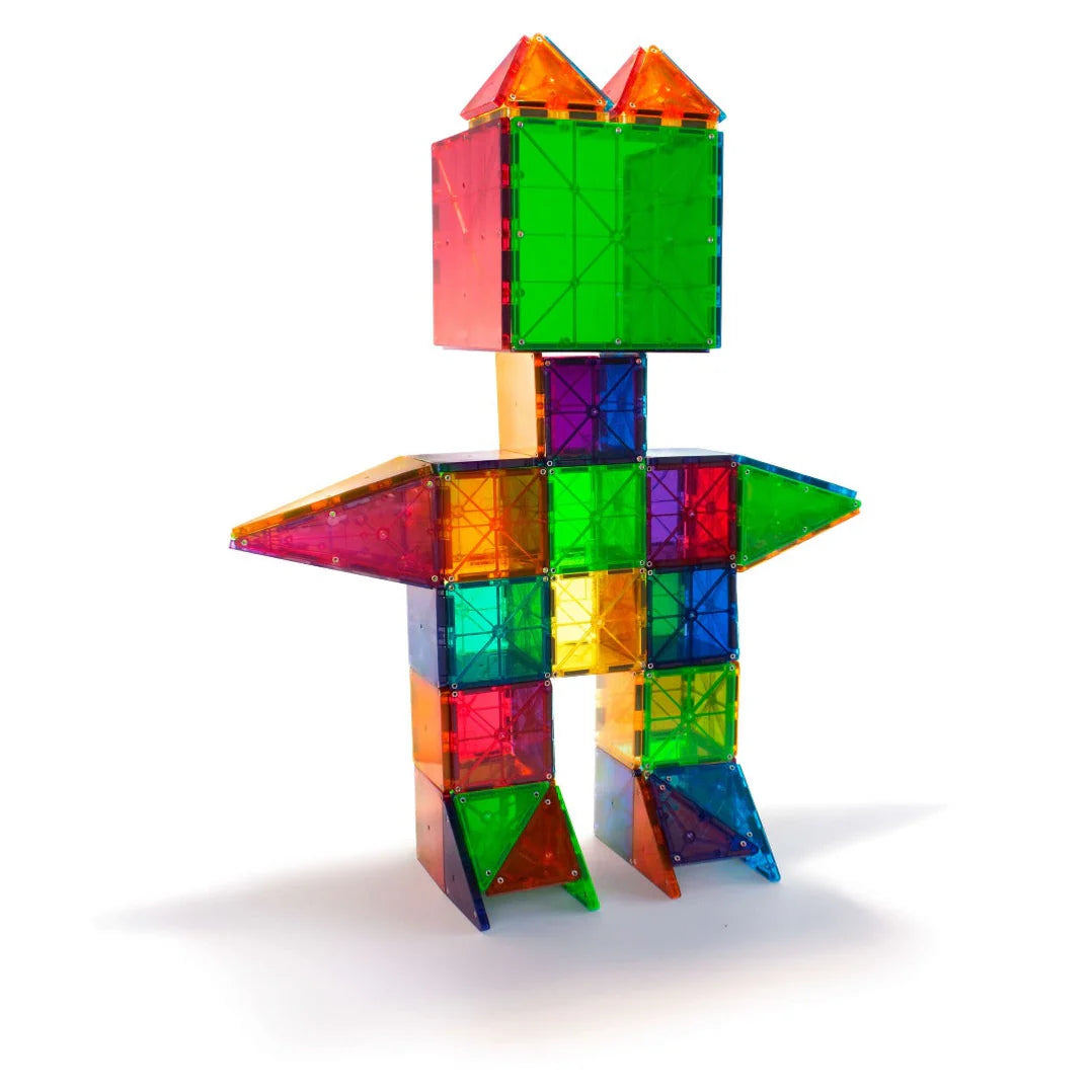 MAGNA-TILES® Clear Colors - Set van 100 stuks