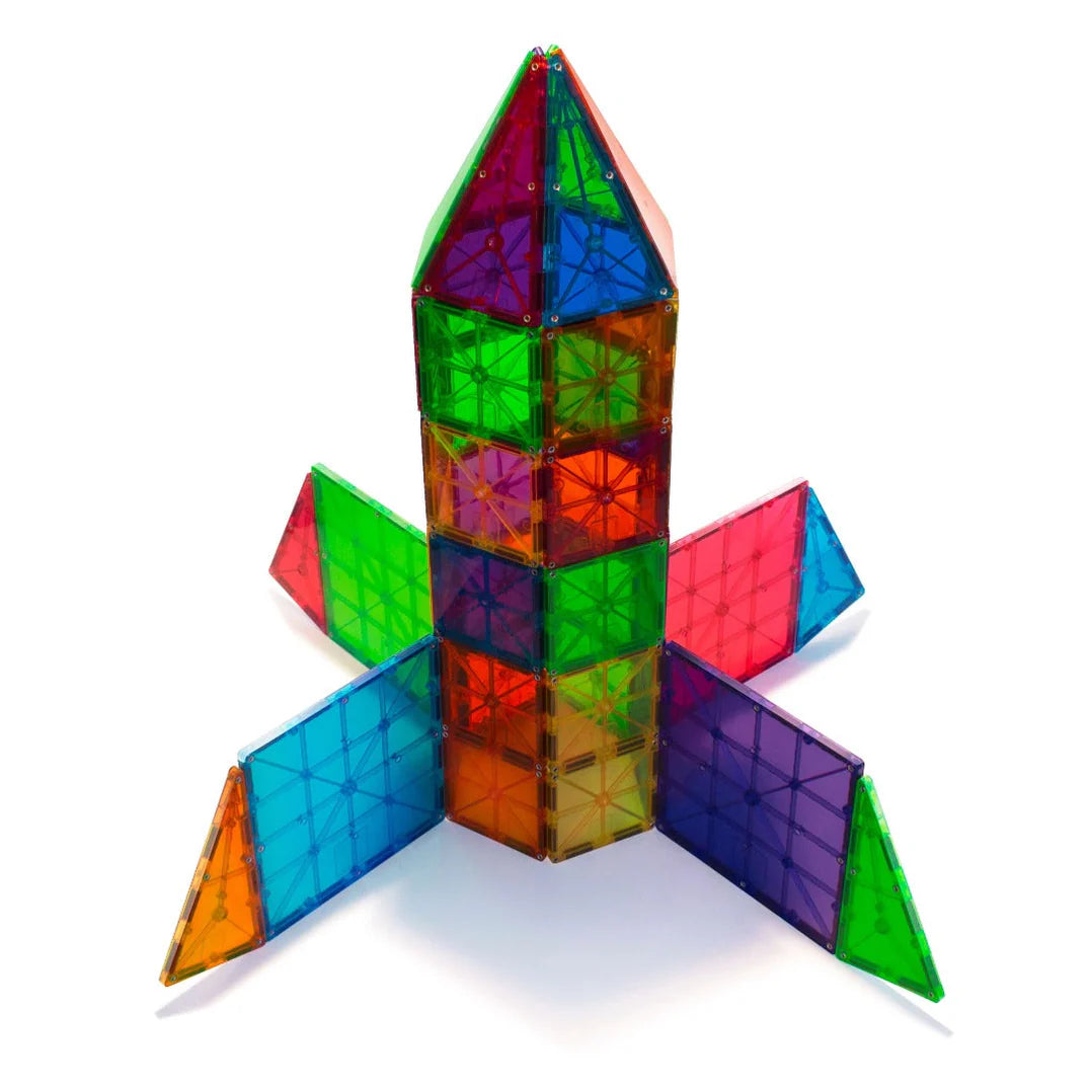 MAGNA-TILES® Clear Colors - Set van 100 stuks