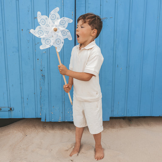 Your Wishes - Stamped Palms | Bermuda Shorts