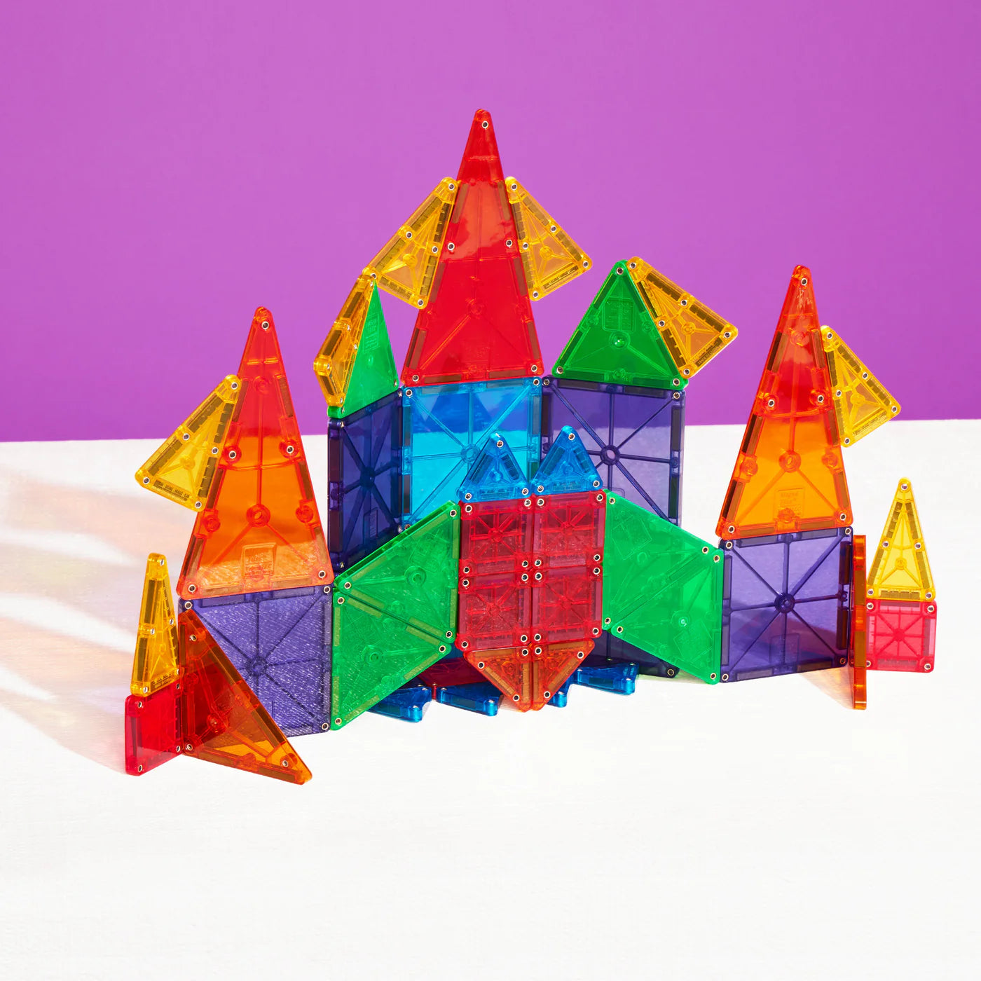 MAGNA-TILES® - Complete set inclusief microMAGS (46 stuks)