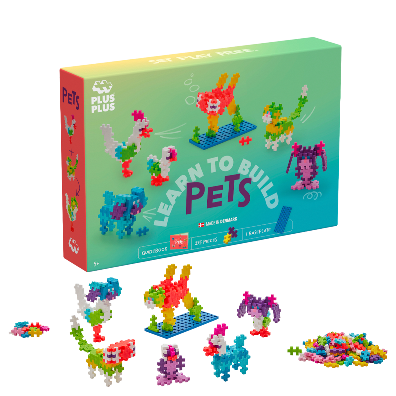 Plus Plus - Learn to Build | Dieren (3962)