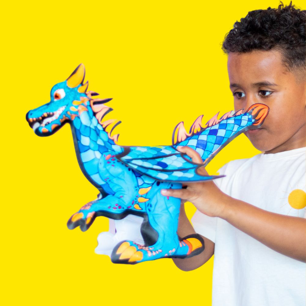 ARA Creative - Opblaasbare kleurplaat | Draak