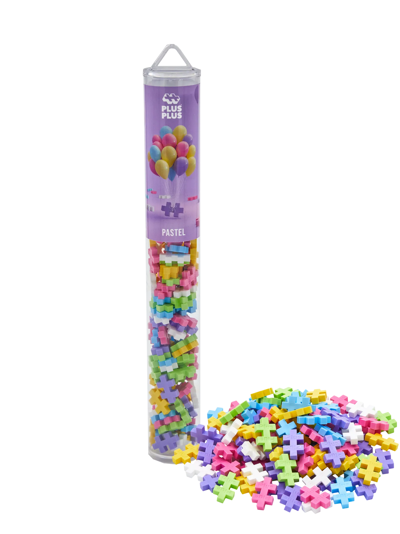 Plus Plus - Tube 100 stuks | Pastel (4025)