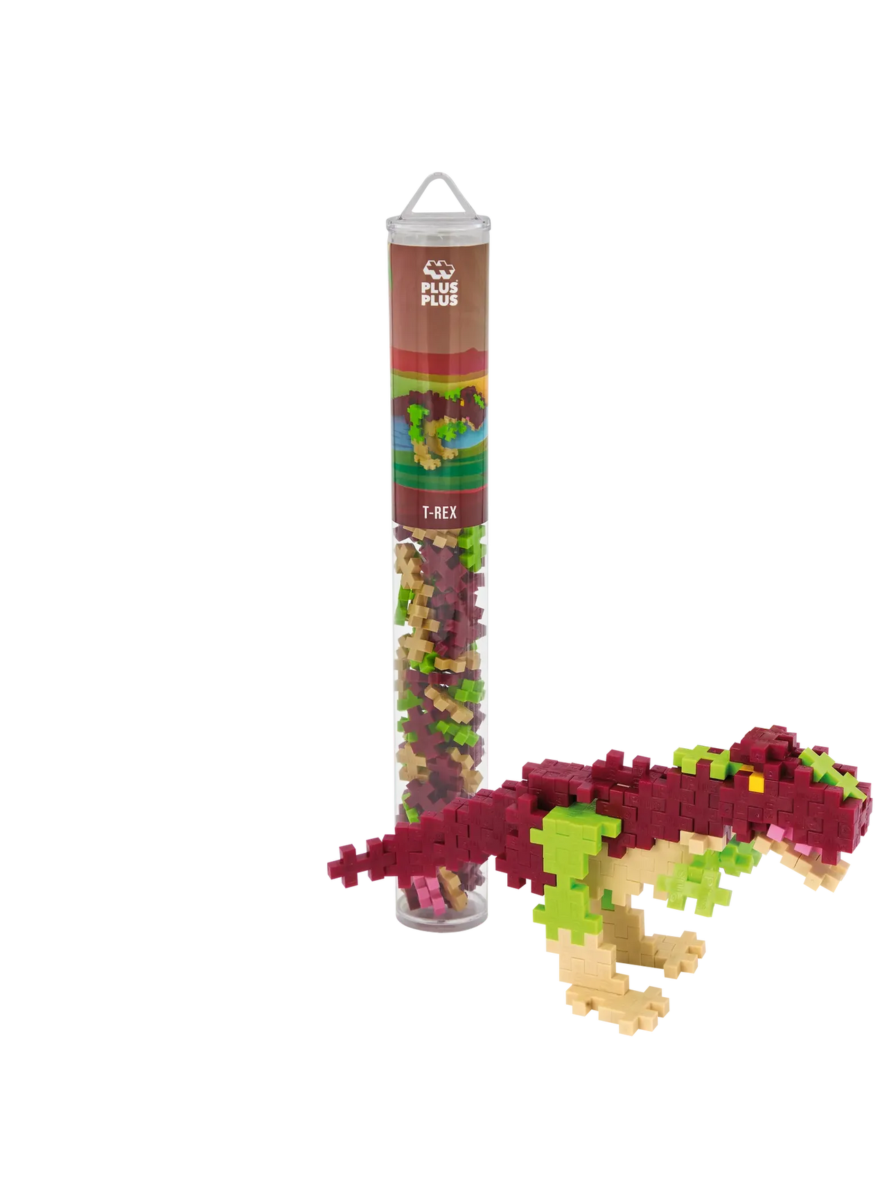 Plus Plus - Tube 100 stuks | T-Rex (4200)