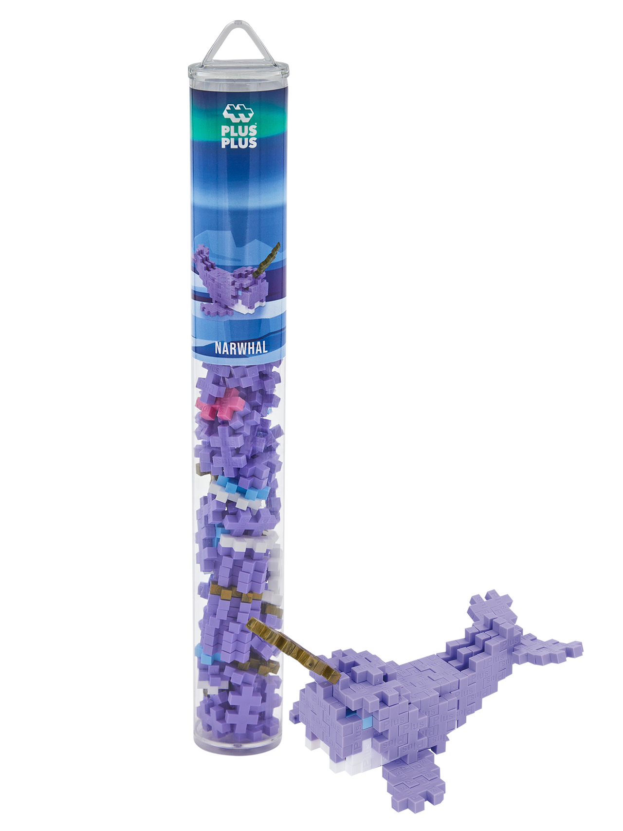 Plus Plus - Tube 100 stuks | Walvis (4239)