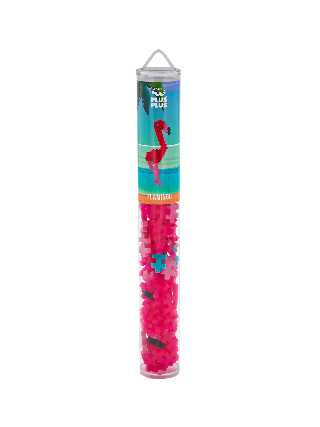 Plus Plus - Tube 100 stuks | Flamingo (4242)