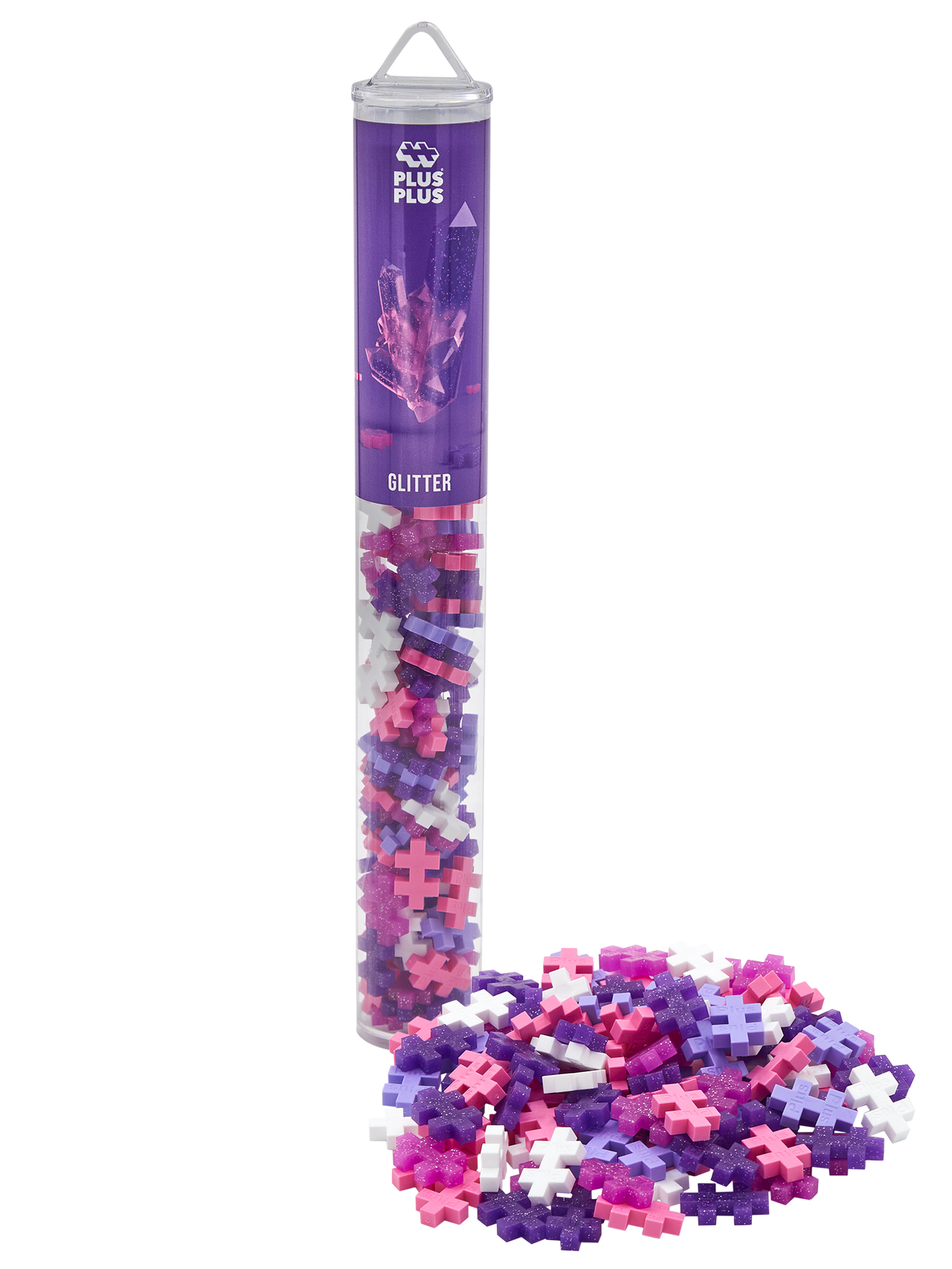 Plus Plus - Tube 100 stuks | Glitter (4244)