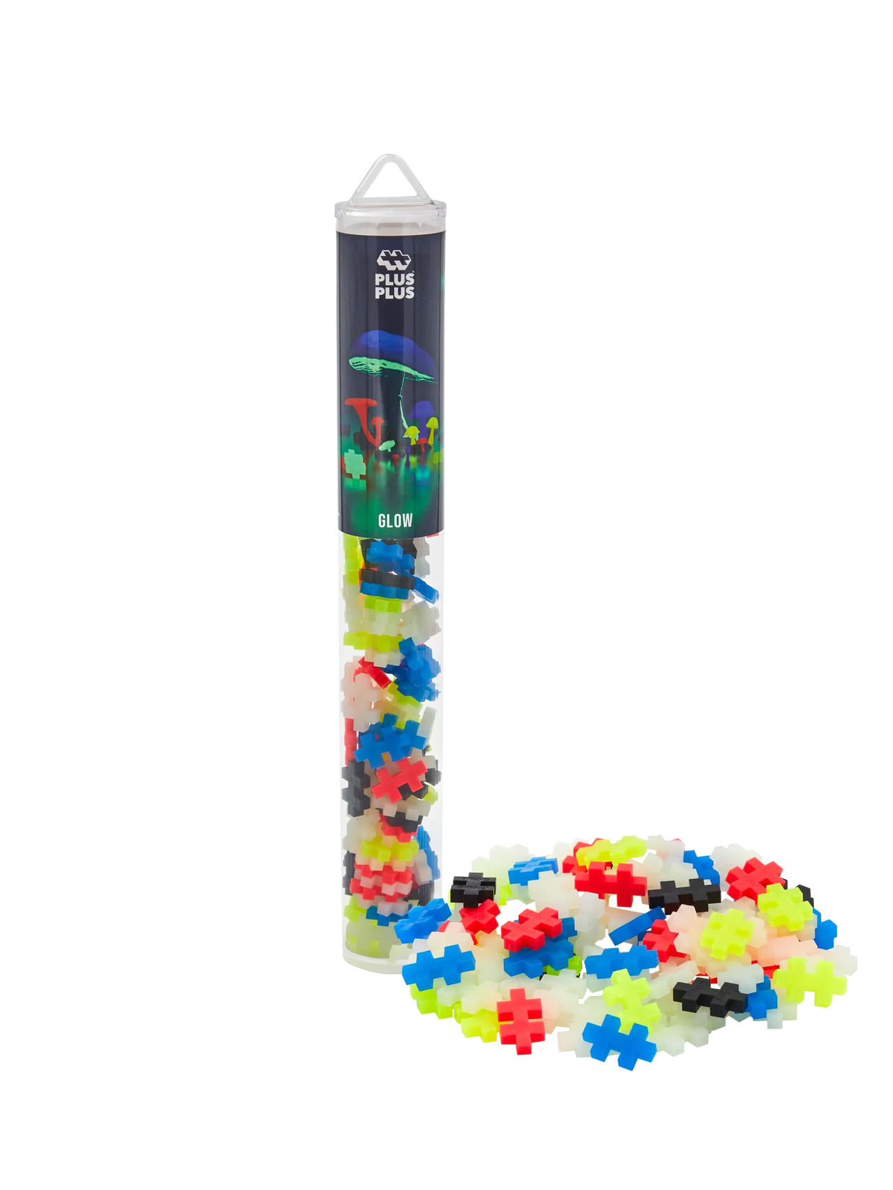 Plus Plus - Tube 100 stuks | Glow in the dark (4282)