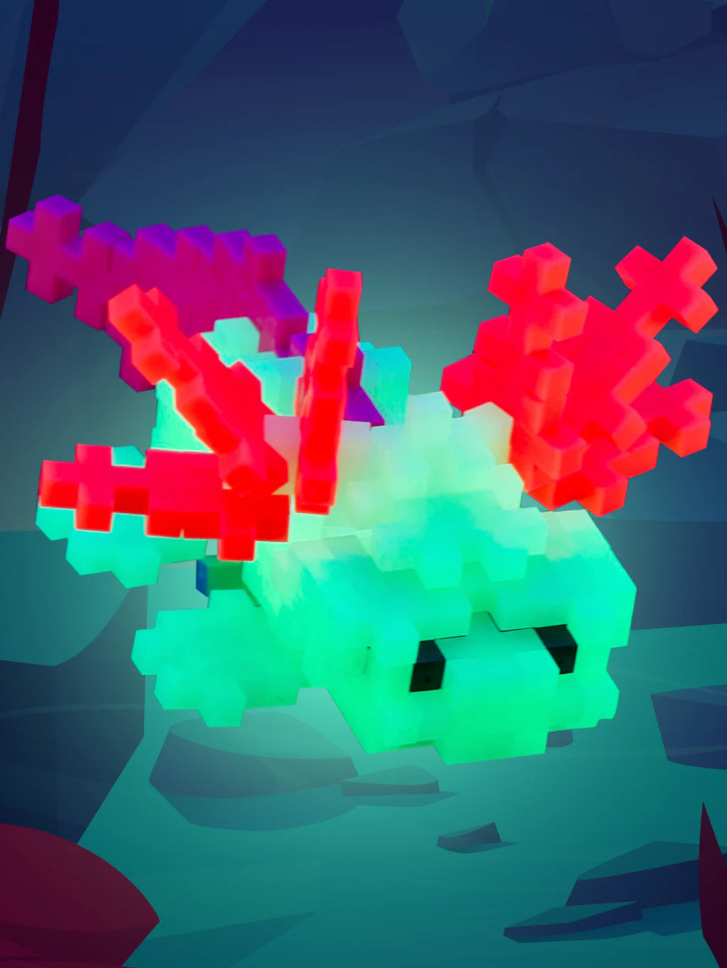 Plus Plus - Tube 100 stuks | Axolotl (4310)