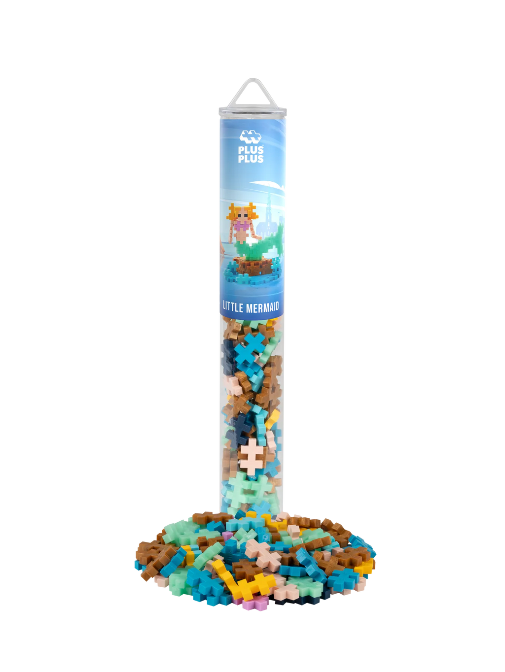 Plus Plus - Tube 100 stuks | Zeemeermin (4313)