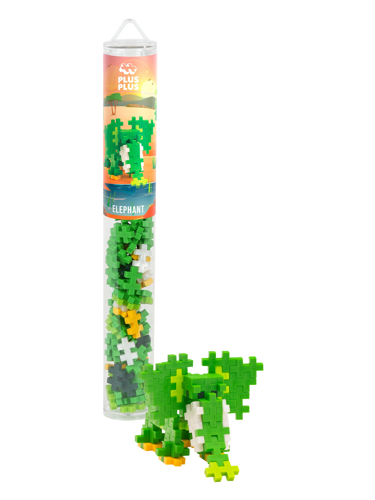 Plus Plus - Tube 100 stuks | Olifant (4323)