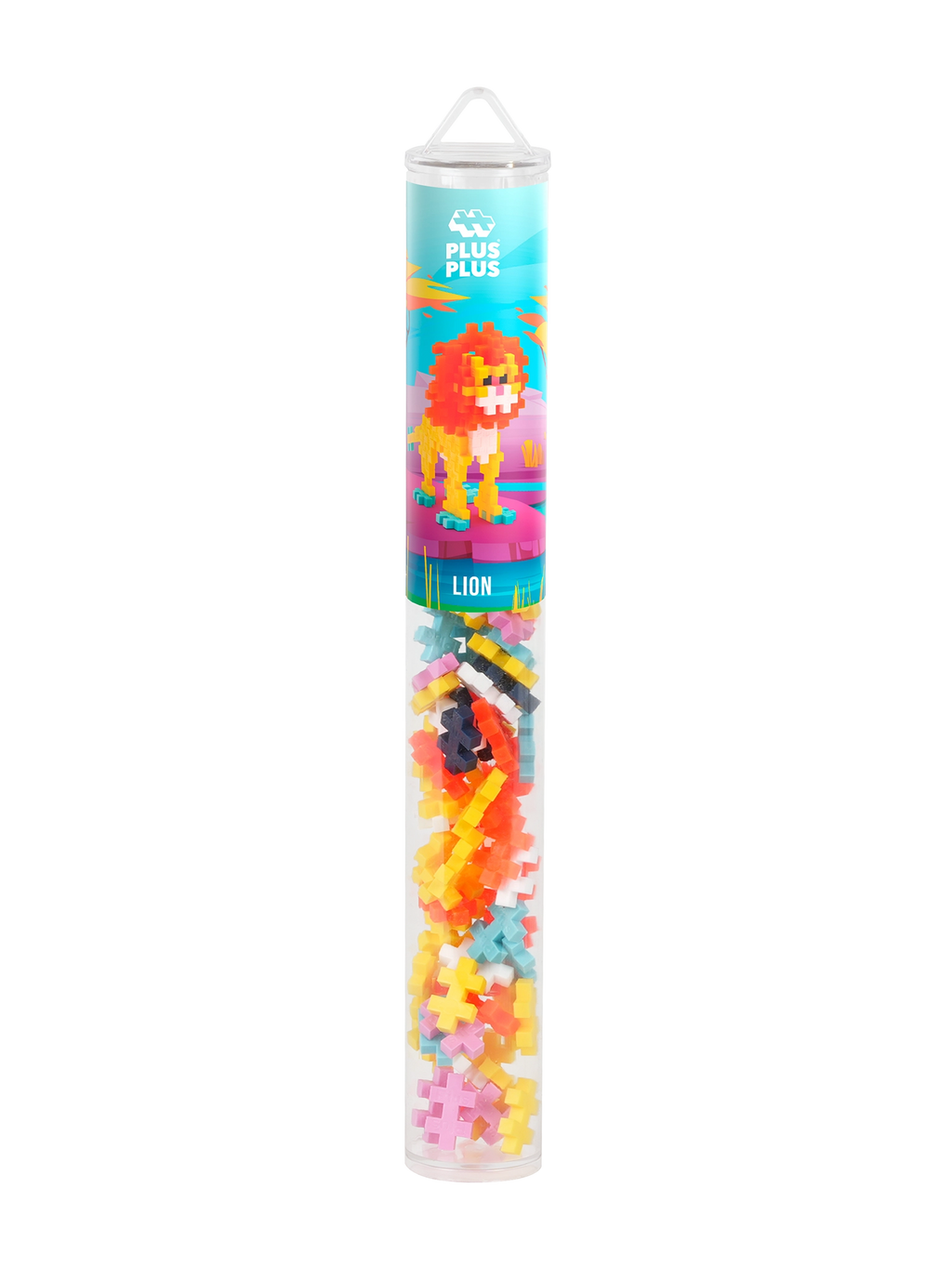 Plus Plus - Tube 100 stuks | Leeuw (4324)