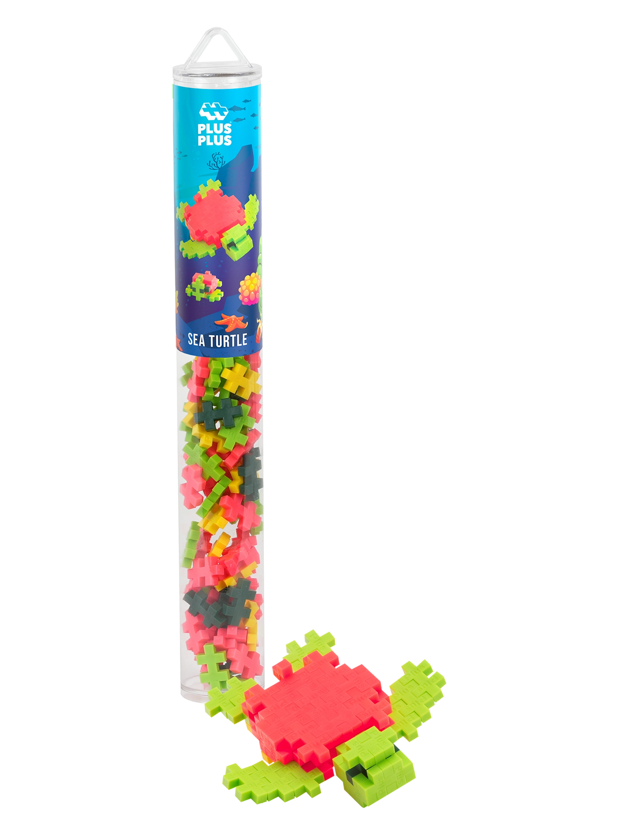 Plus Plus - Tube 100 stuks | Schildpad (4327)