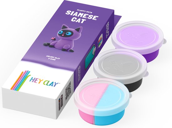 Hey Clay - Siamese Kat (3 potjes)