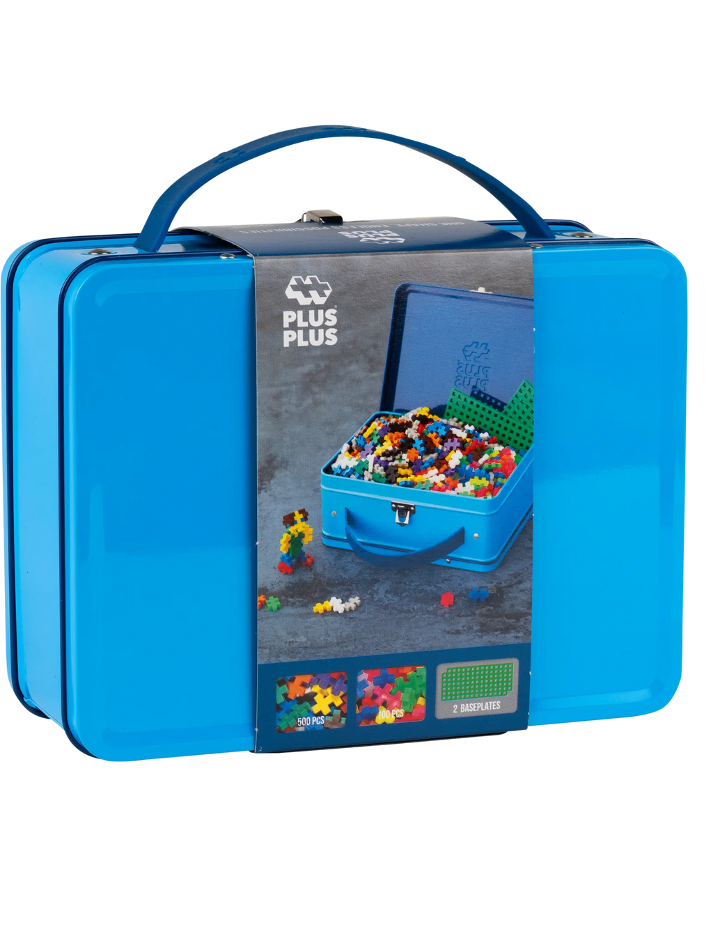 Plus Plus - Reiskoffer | Blauw (7002)