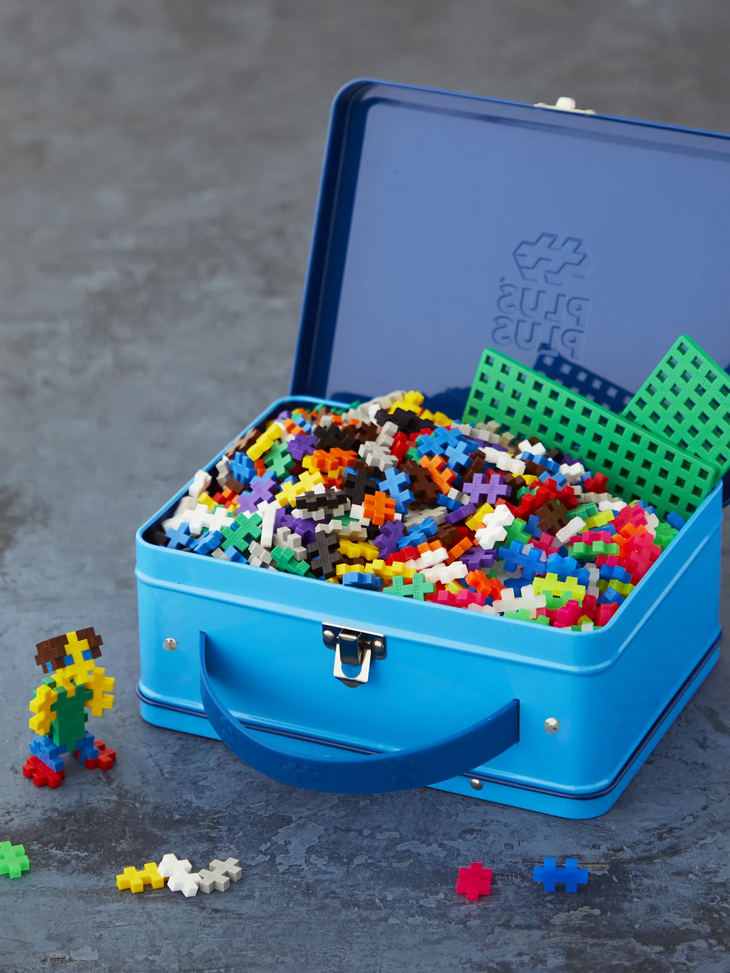 Plus Plus - Reiskoffer | Blauw (7002)