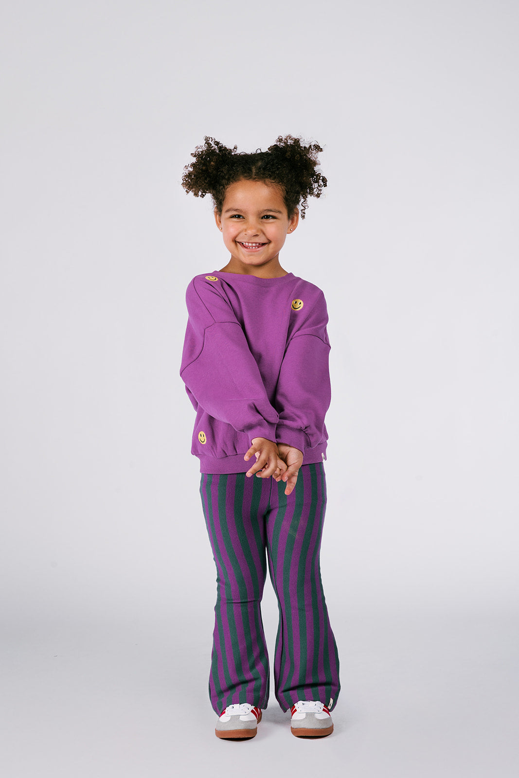 The New Chapter - Broek Flared Nena | Gestreept
