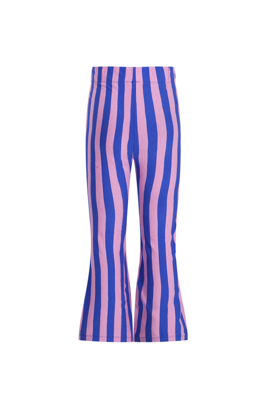 The New Chapter - Broek Flared Nena | Blue Pink Stripes