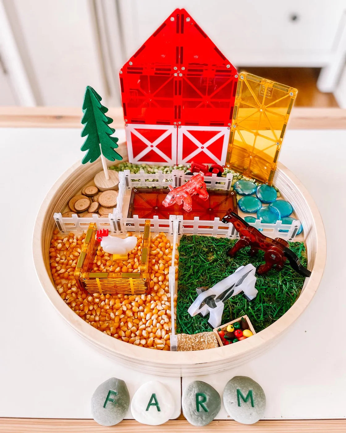 MAGNA-TILES® - Farm Animals (25 stuks)