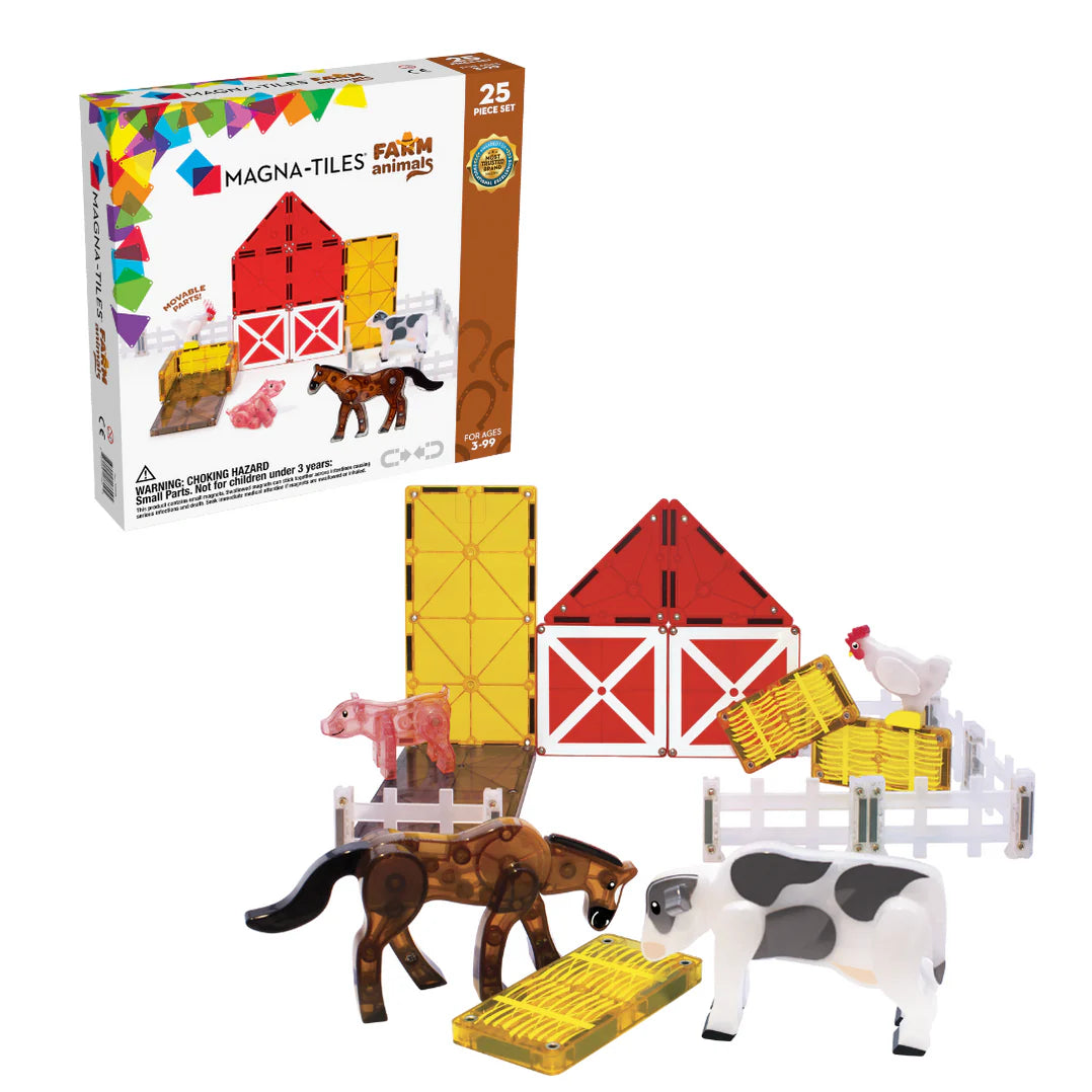 MAGNA-TILES® - Farm Animals (25 stuks)
