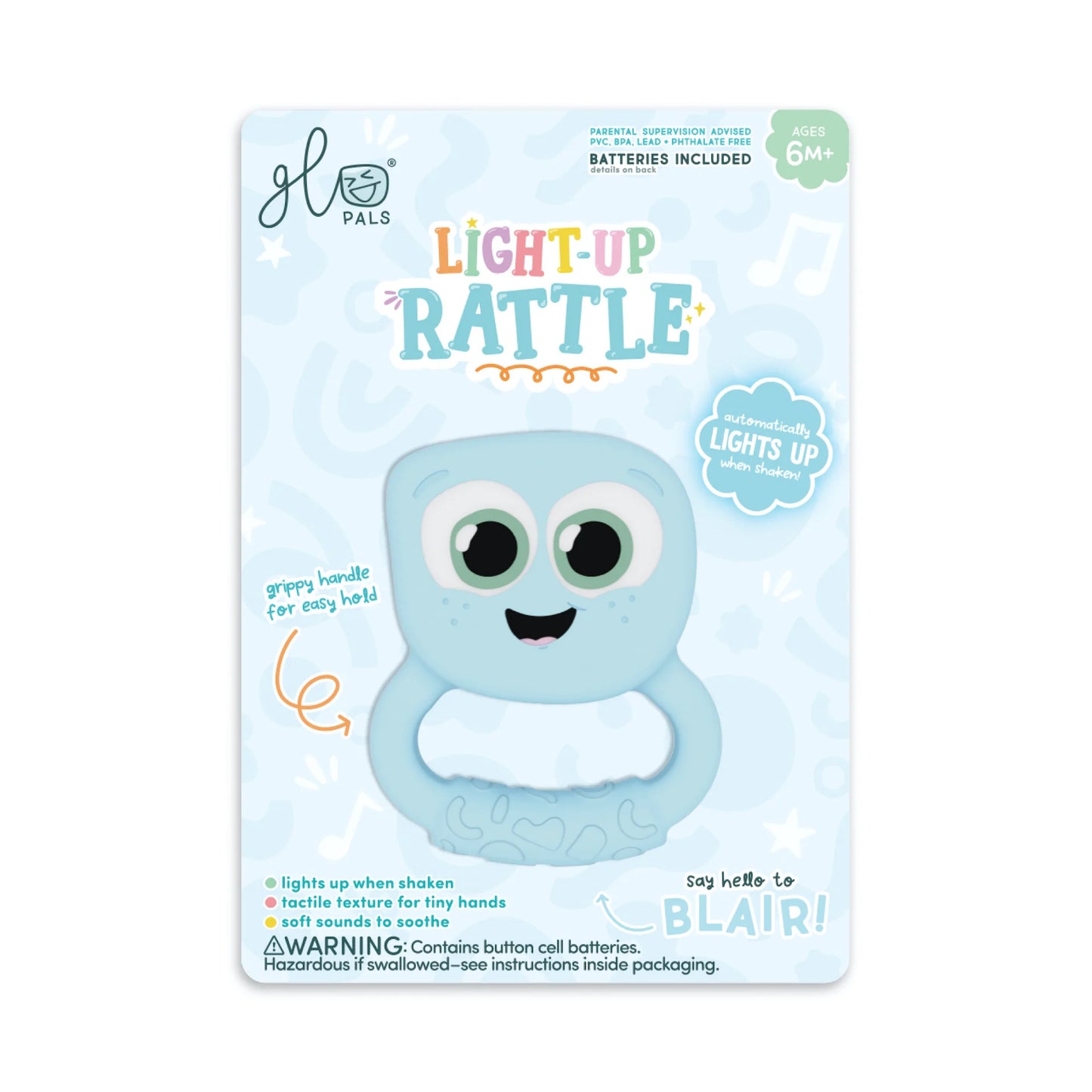 Glo Pals - Rattle Blair