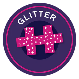 Plus Plus - Tube 100 stuks | Glitter (4244)
