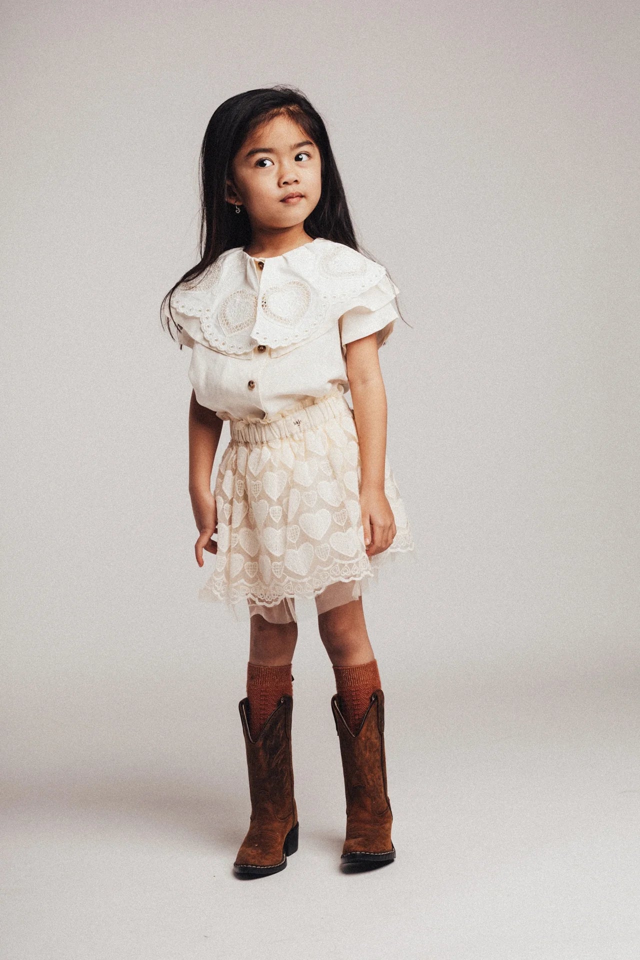 Baje Studio - Rok tule Alvide | Creme