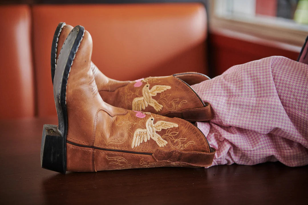 Bootstock - Kids Boots Dove | Cognac