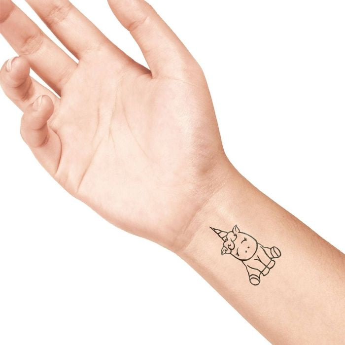 Kids Tattoo - stempel Eenhoorn