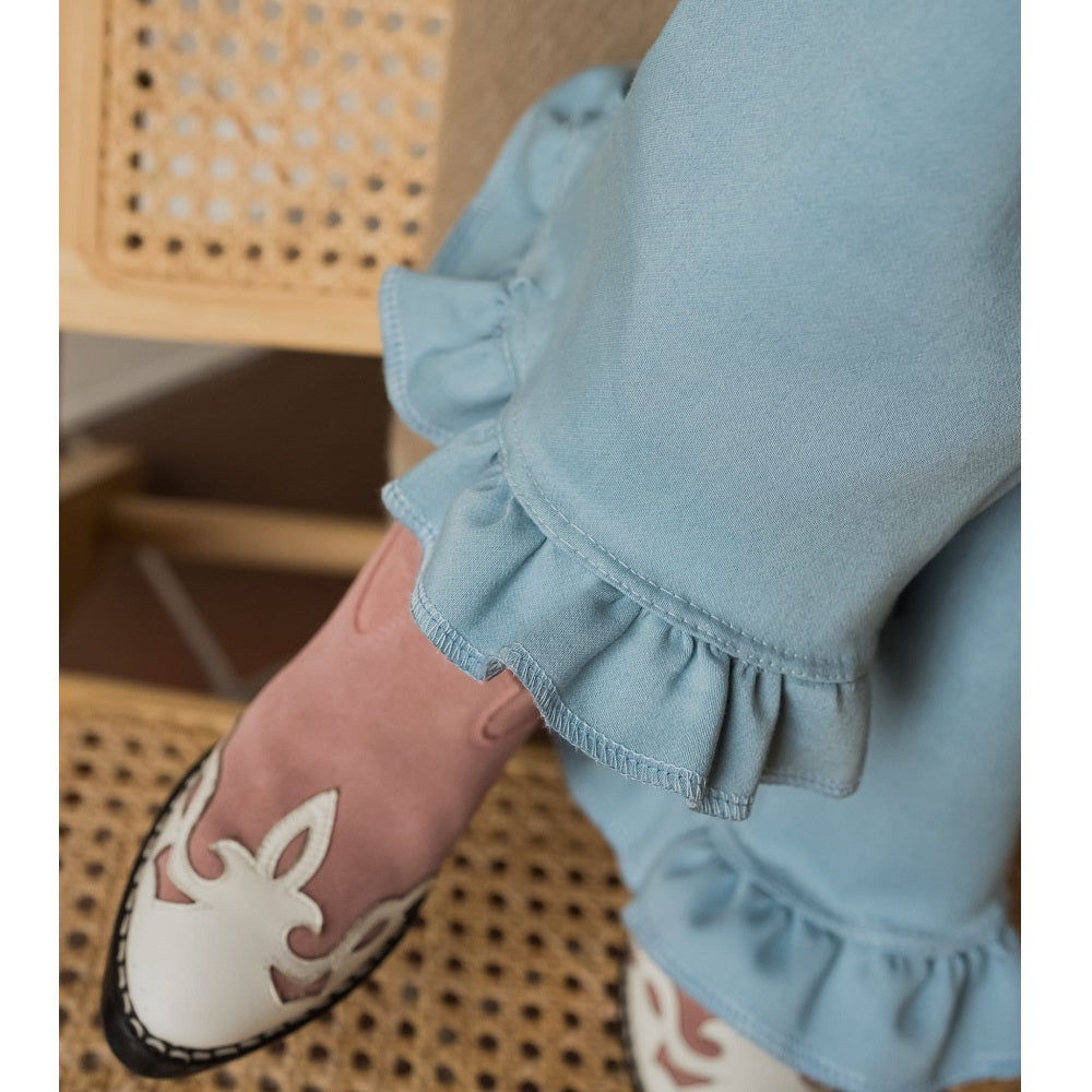 Klein Vriendje - Broek Flared Ruffle Jeanny