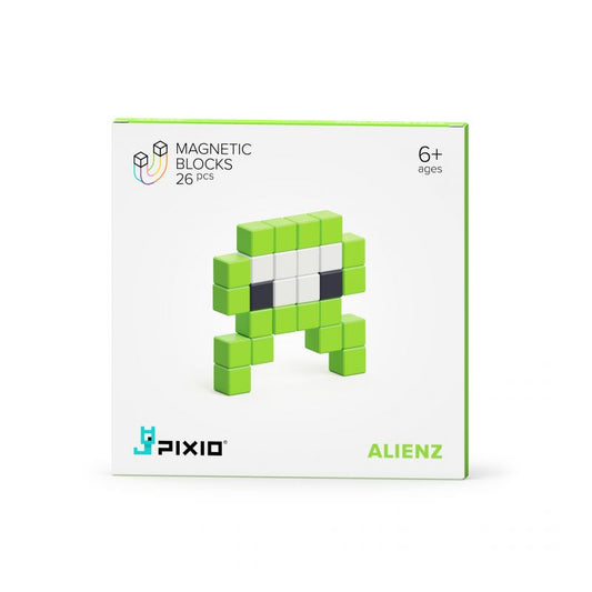 Pixio - Mini Monsters (21 tot 28 magnetische blokjes)