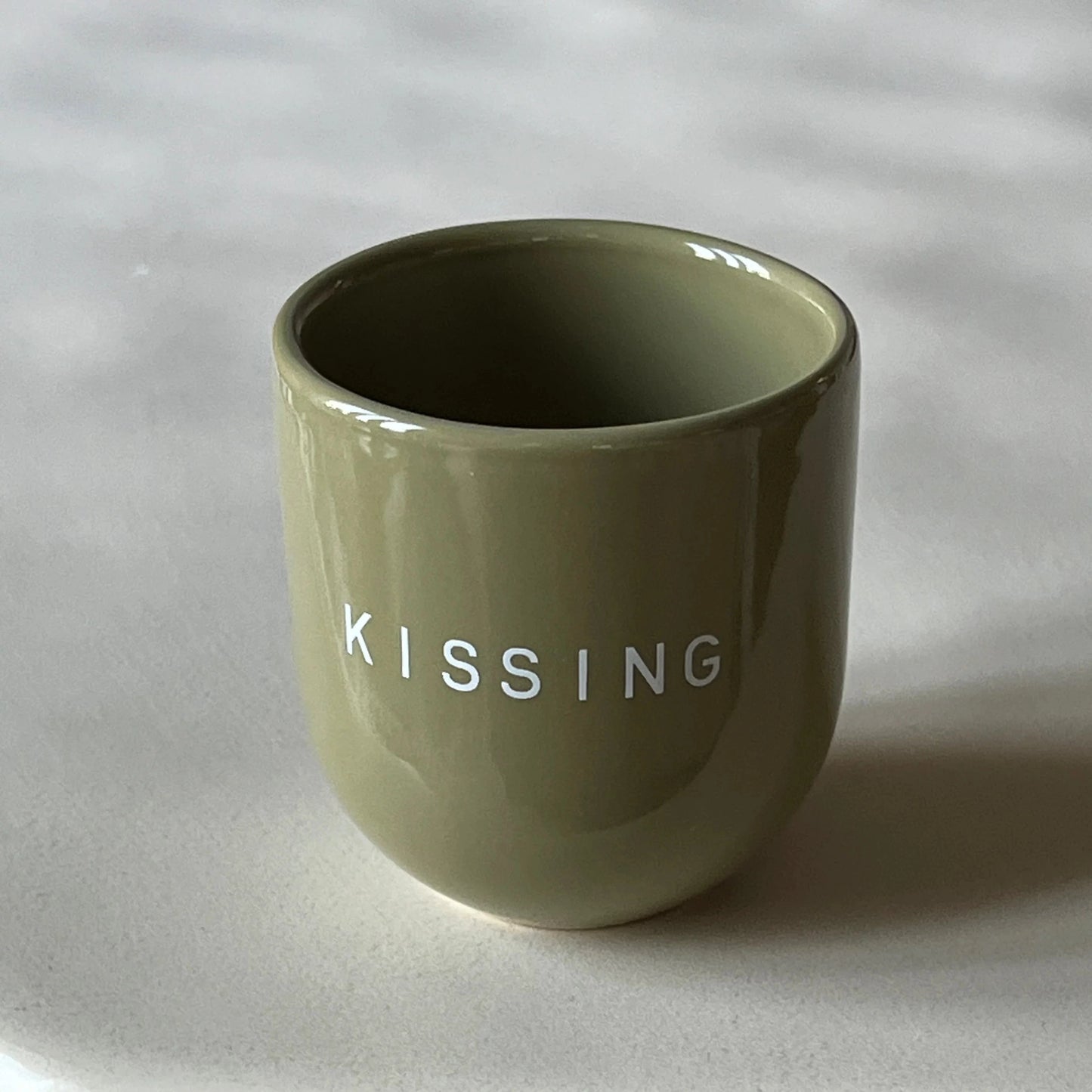 Keramieken beker - Kissing