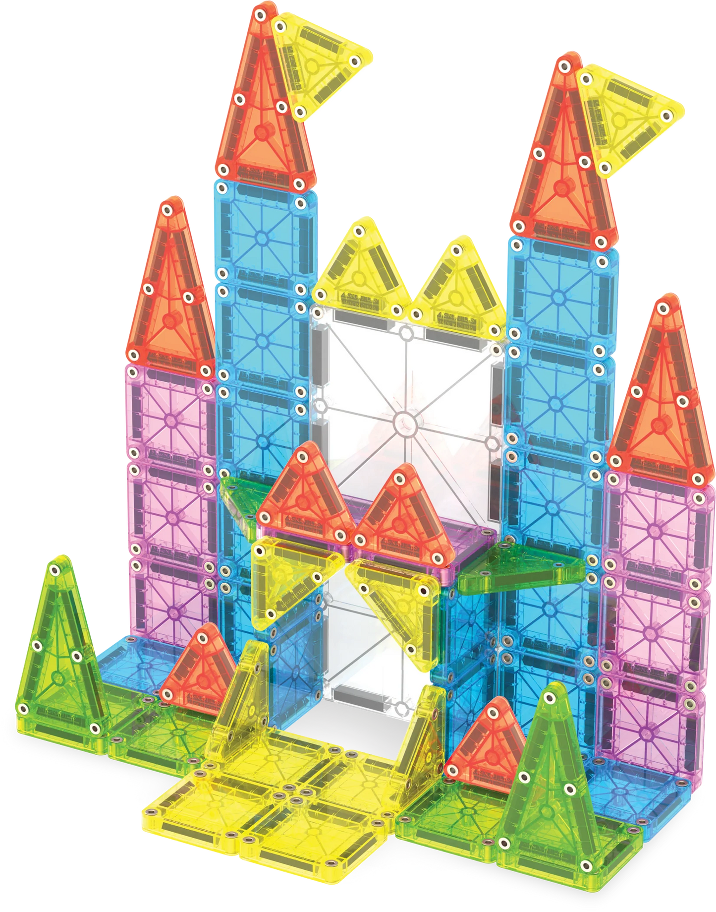 MAGNA-TILES® Micro Mags Travel Deluxe - Set van 55 stuks