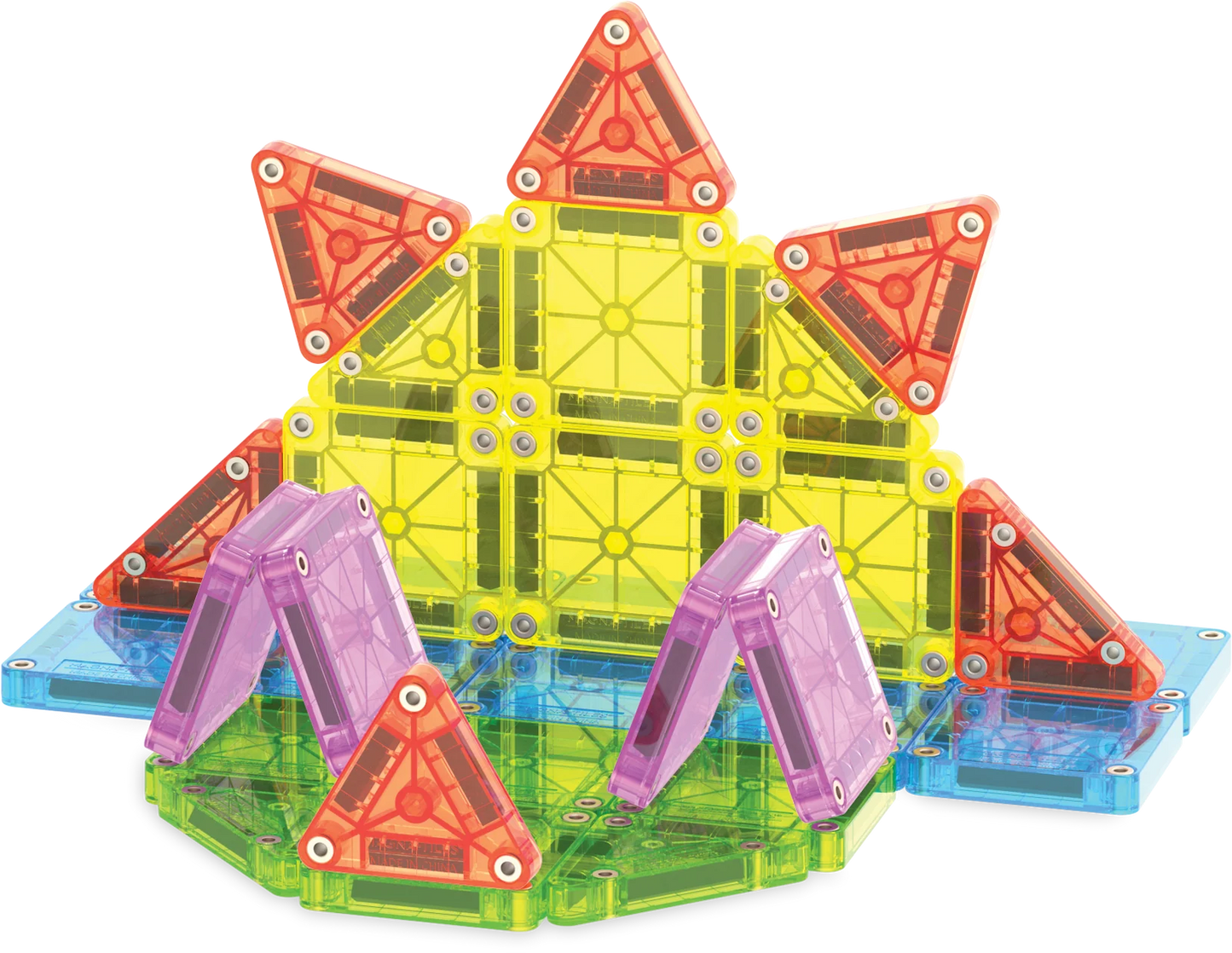 MAGNA-TILES® Micro Mags Travel Deluxe - Set van 55 stuks