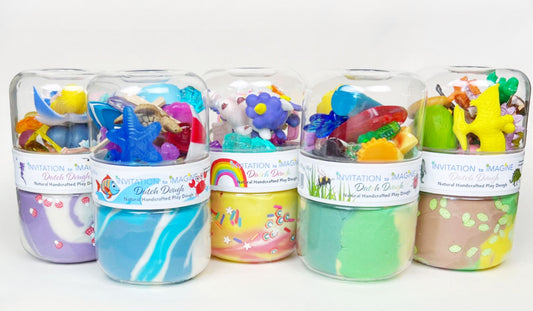 Invitation to Imagine - Play Dough Pot | Sea
