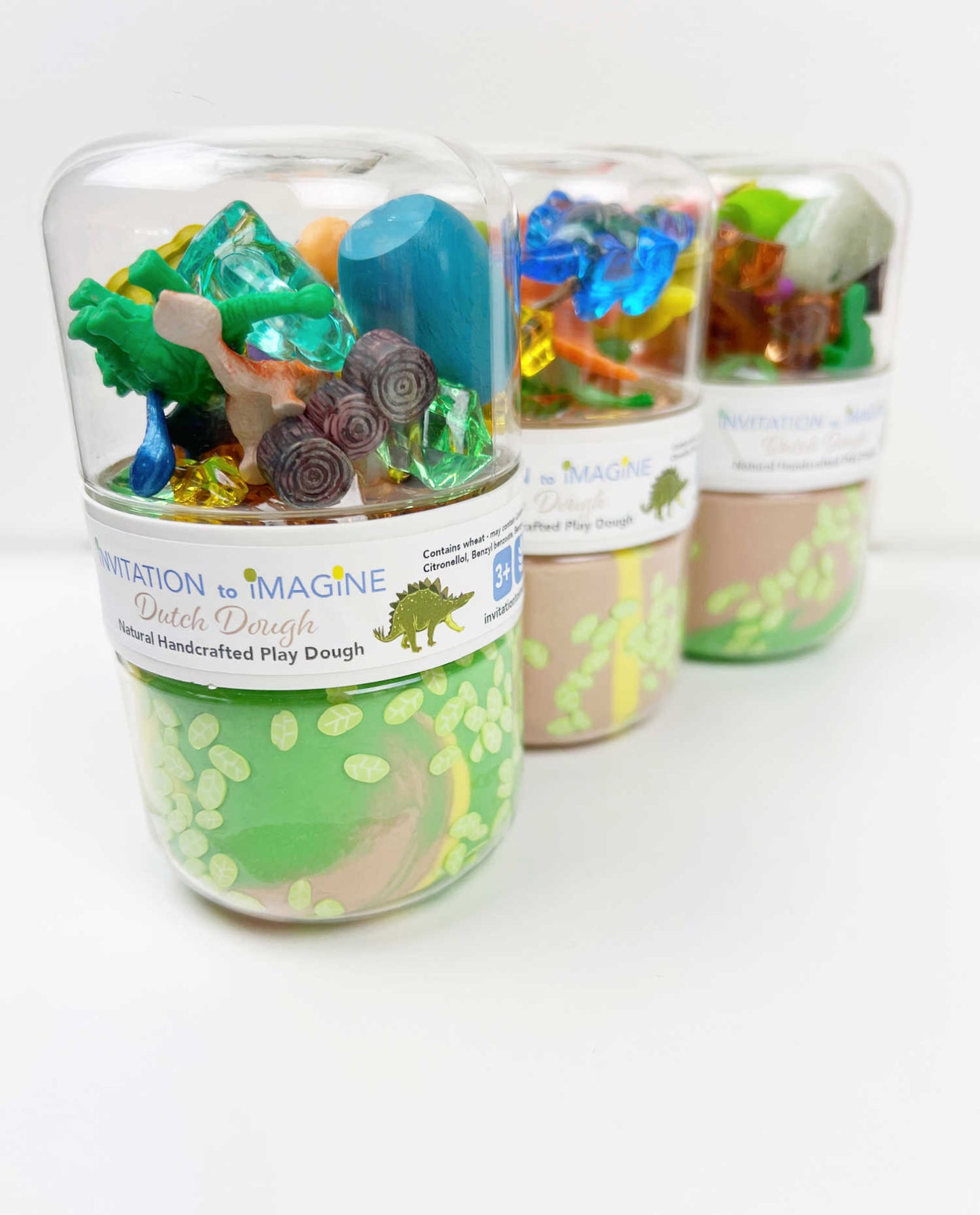 Play Dough Pot - Dino