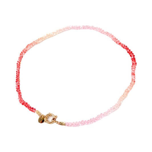Kinderketting - Color Tri | Pink Red