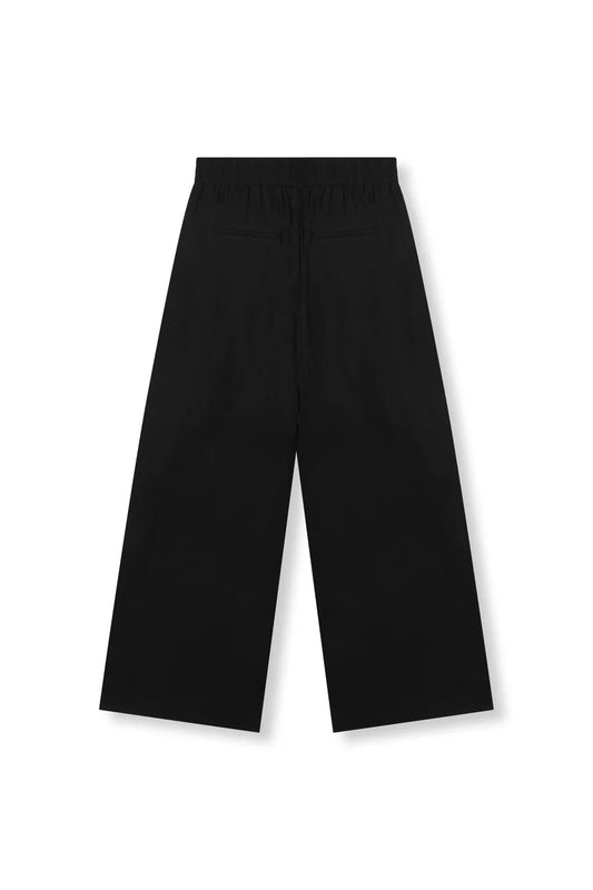 Refined Department - Zwarte Wide Leg broek | PULLA PANTS