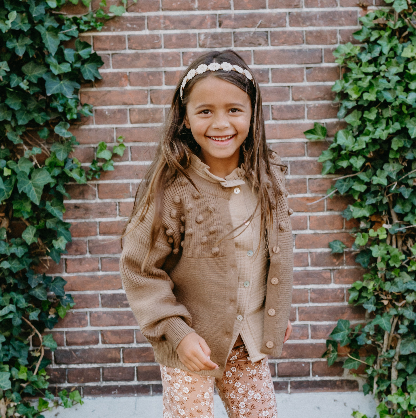 Little Miss - vest Pom