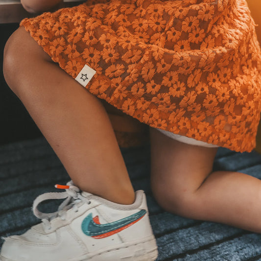 Your Wishes - Rok Embroidered Tule | Gold Earth