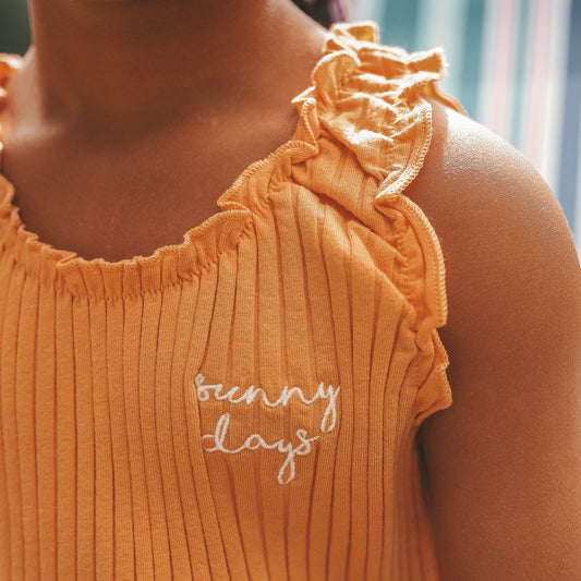 Your Wishes - Singlet Singel Jersey | Gold Earth