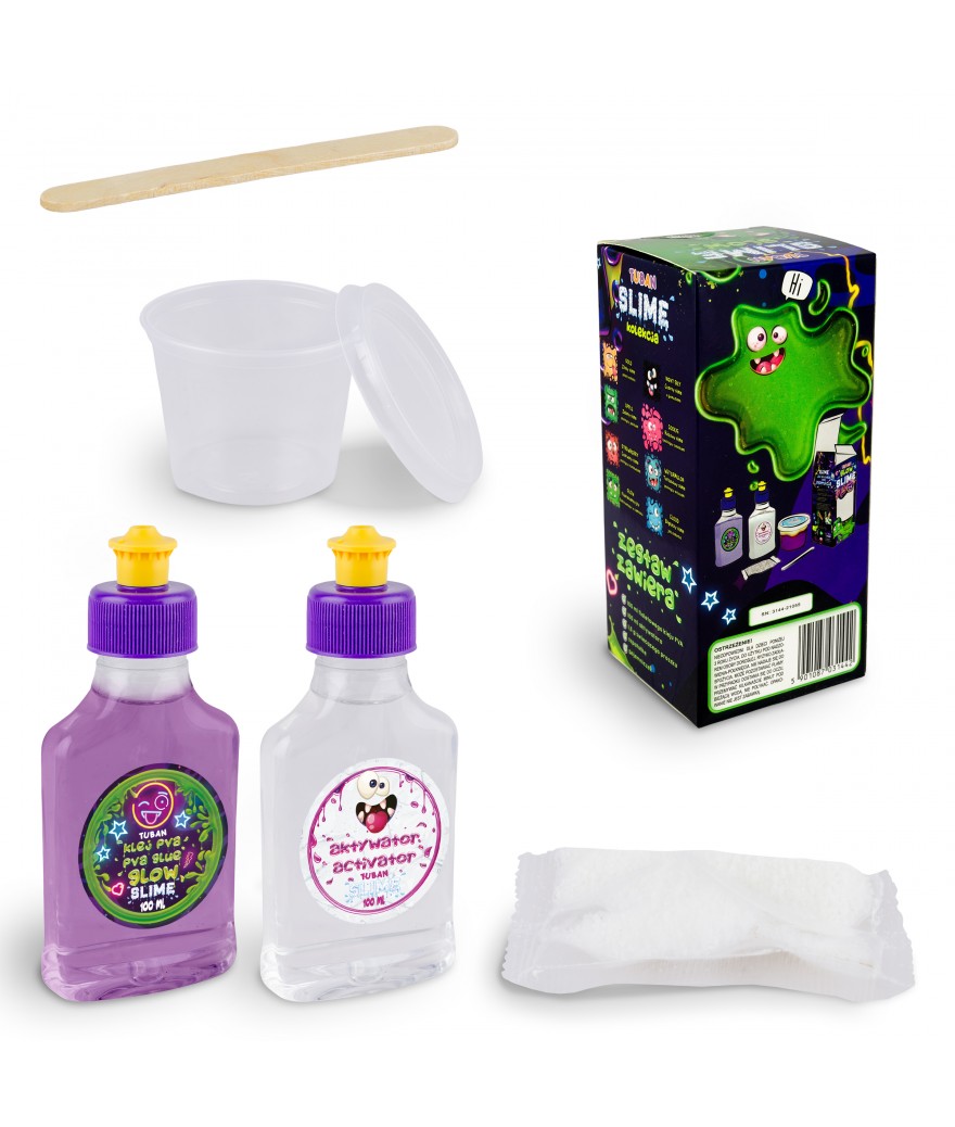 DIY Slijm set – Glow in the Dark