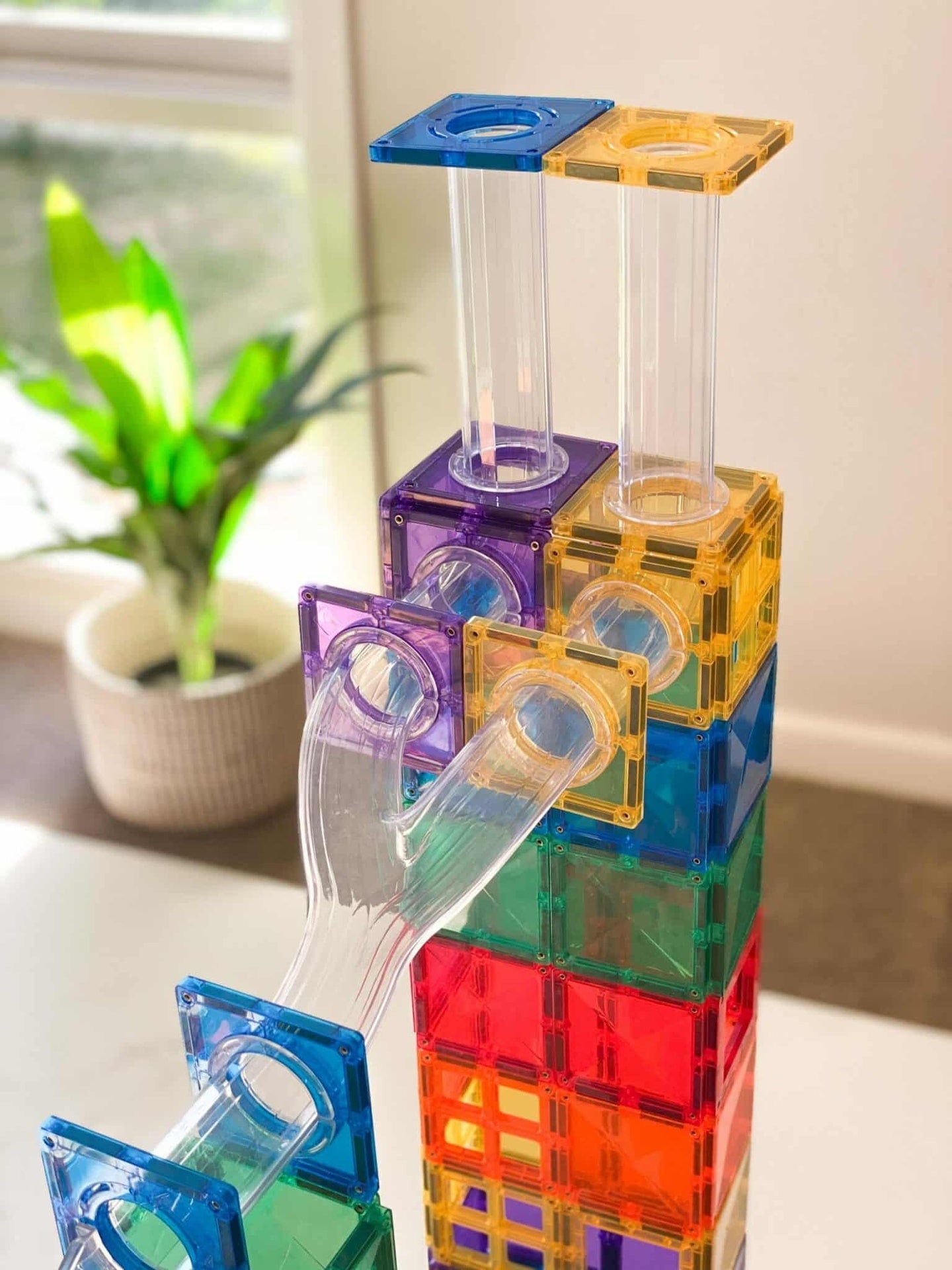 Connetix - Rainbow Ball Run Pack (92 stuks)