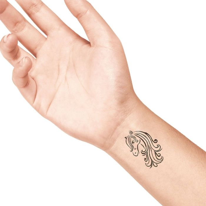 Tattoo - stempel Paard