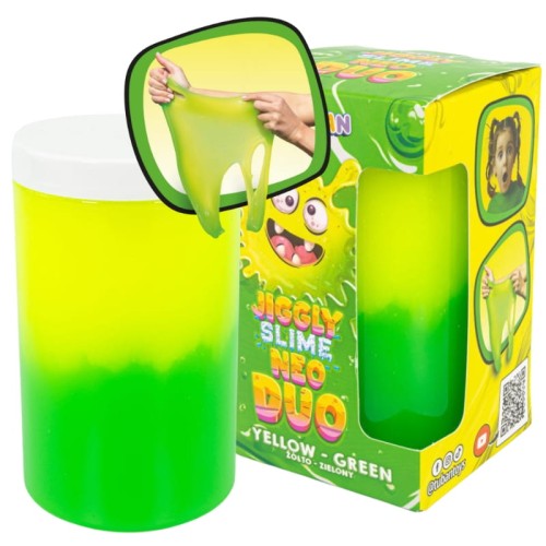 Tuban- Jiggly Slijm Neo Duo | Geel/groen