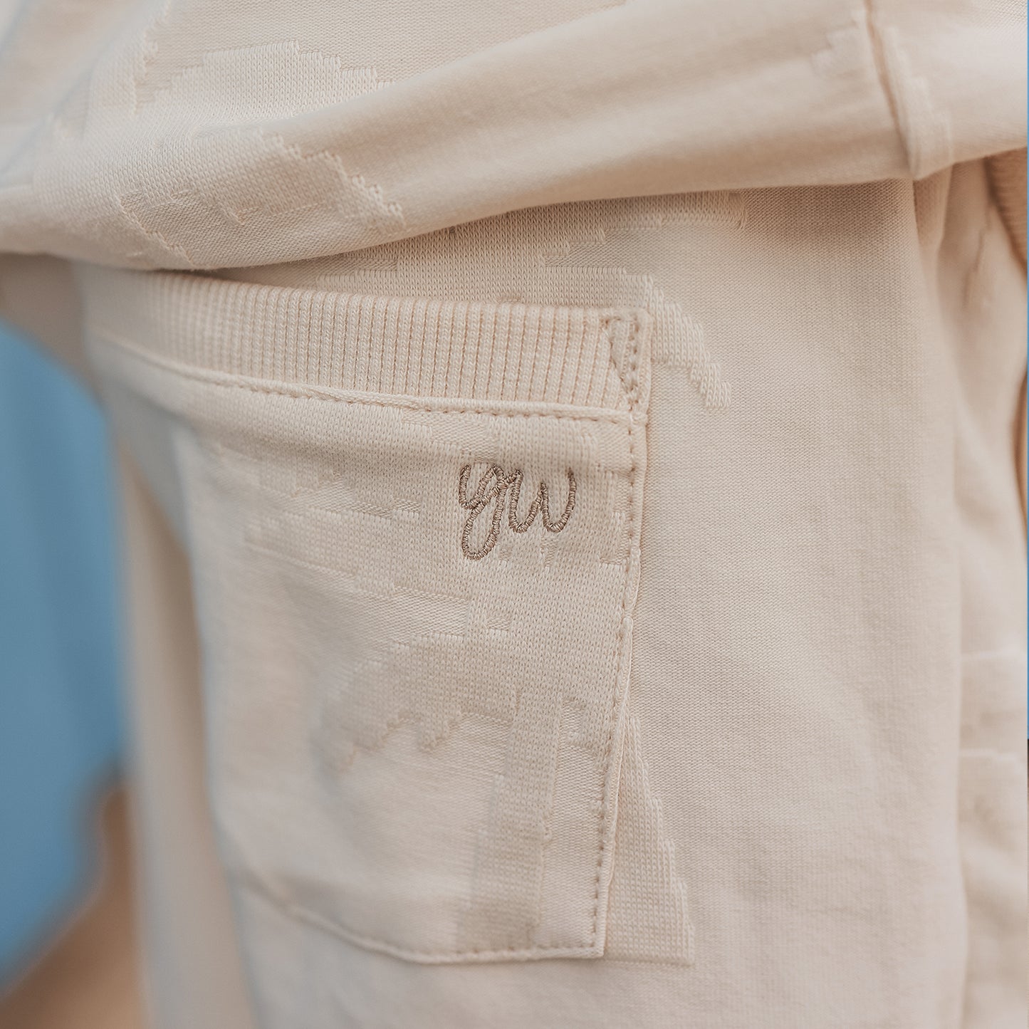 Your Wishes - Stamped Palms | Bermuda Shorts