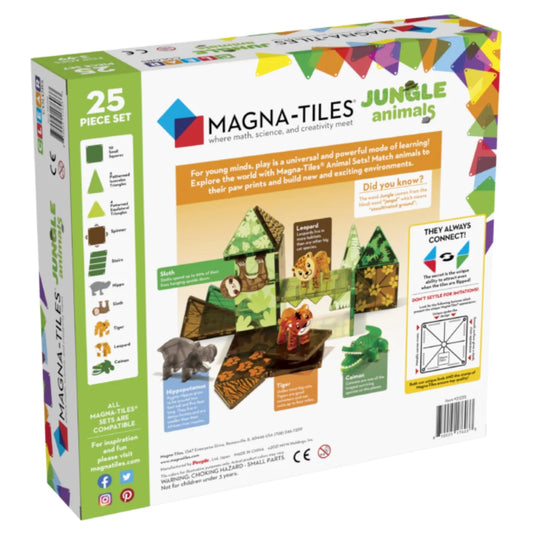 MAGNA-TILES® - Jungle Animals (25 stuks)