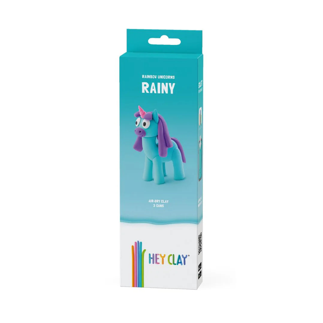 Hey Clay - Rainbow Unicorns Rainy (3 potjes)